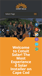 Mobile Screenshot of cotuitsolar.com